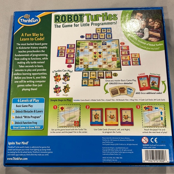 Robot Turtles, The Game for Little Programmers, ages 4 and up, all parts - Picture 5 of 5